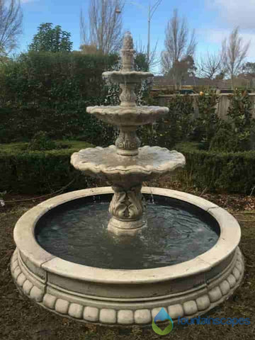 Milano 3 Tier Fountain Fountains