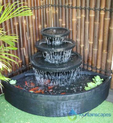 Corner Bowl fountain