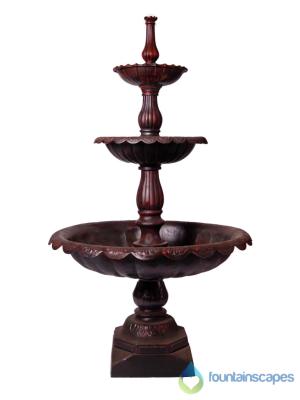 Lisbon 3 tier cast iron fountain